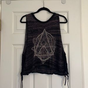 Free people sleeveless sweater